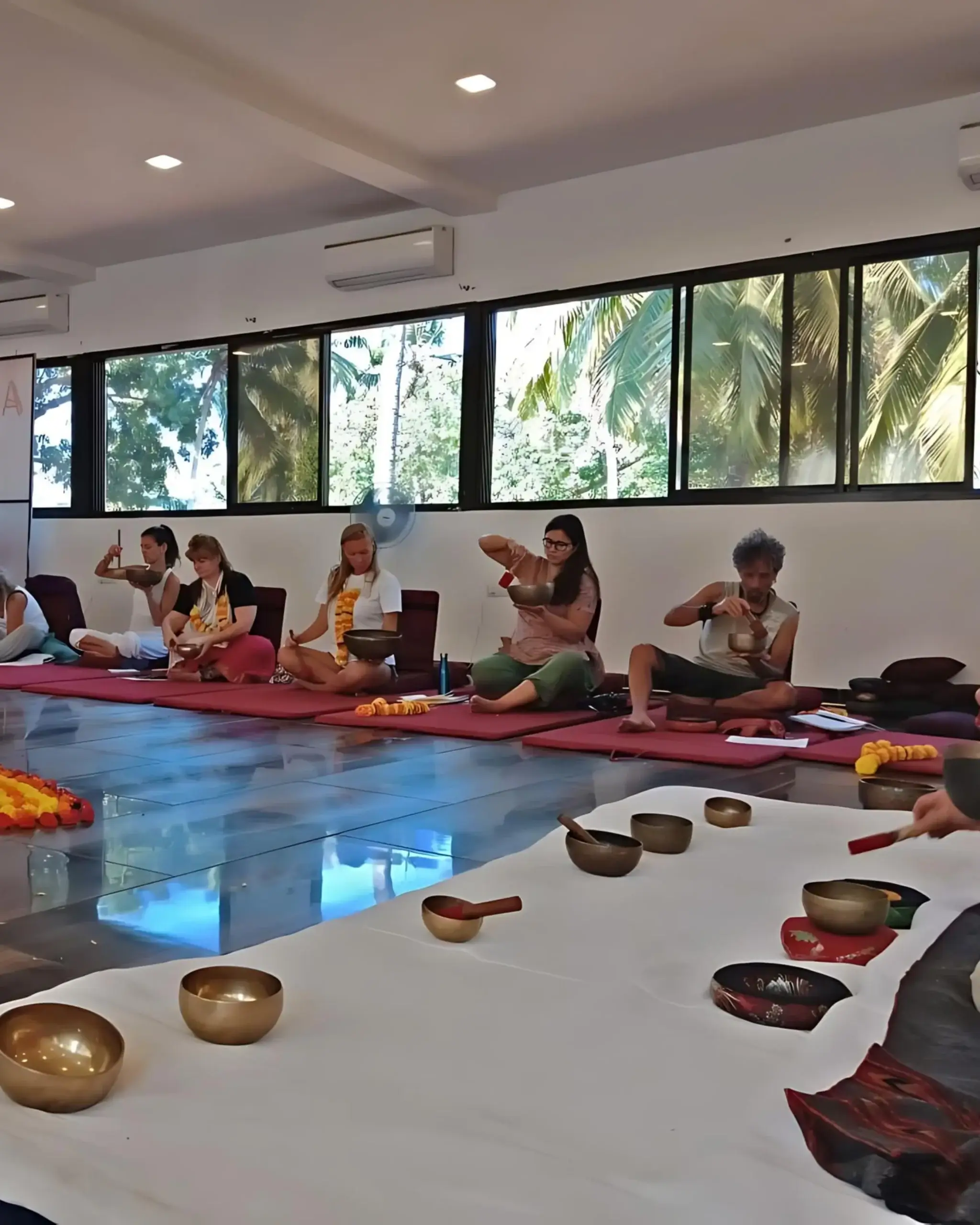 cursos de yoga en la India